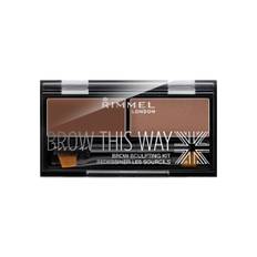 Rimmel Brow This Way Eyebrow Sculpting Kit 002 Medium Brown