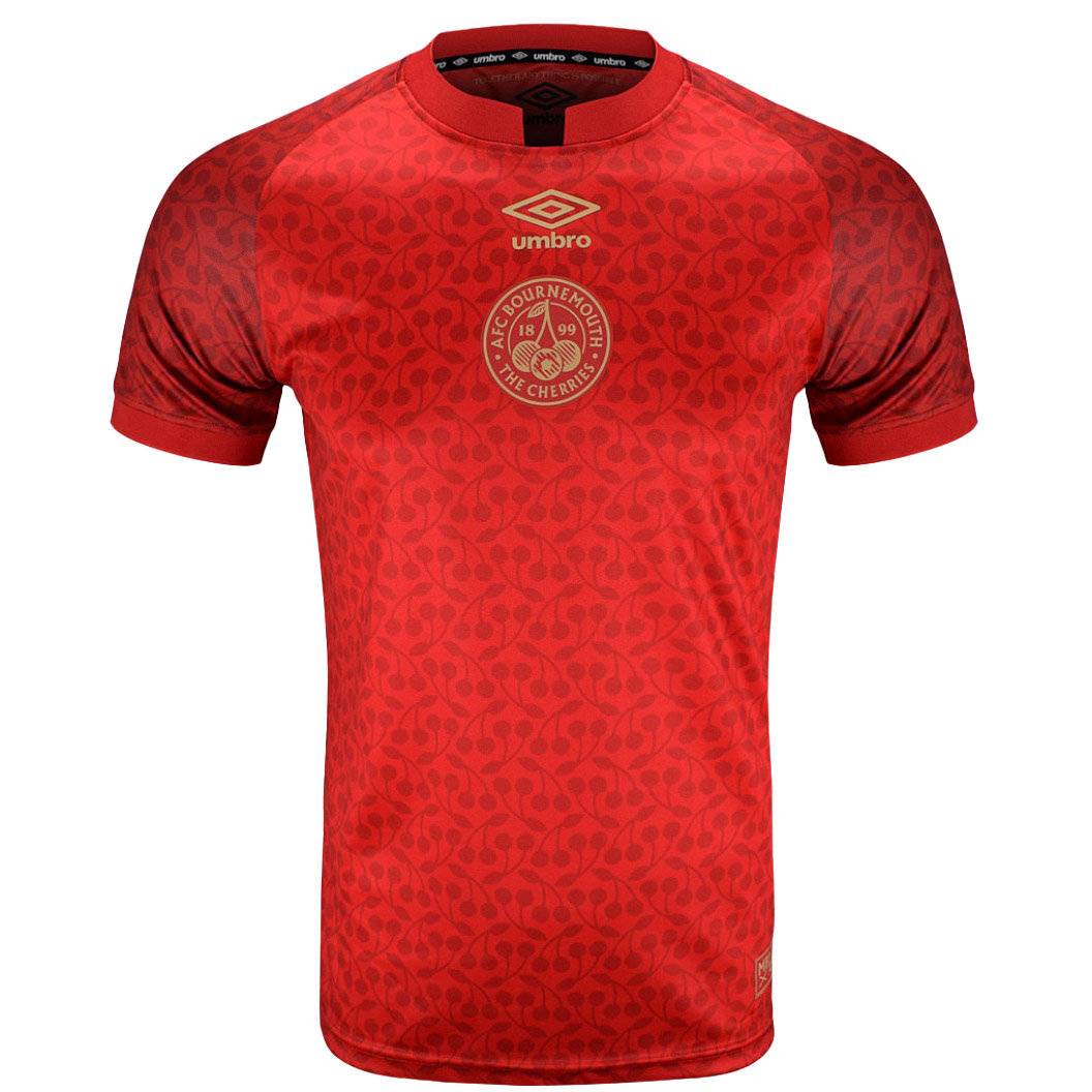 Umbro Afcb X Mbj Warm Up Jersey - Red Black