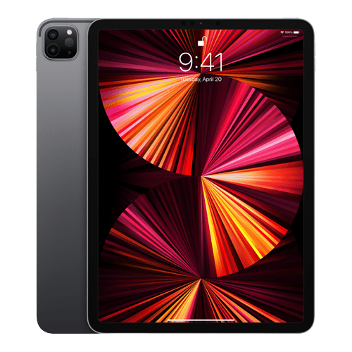 Apple iPad Pro 11" 3rd Gen WiFi+Cellular (2021) 128 GB / Bra skick / Rymdgrå