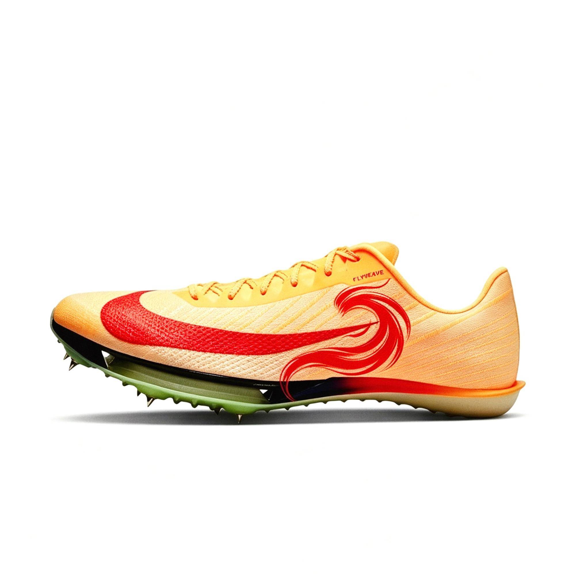 Nike Maxfly 2 Dämpning Halkskydd Slitstarka Låga Löparskor Unisex Orange FD8395-600(Lag147-) cm beige