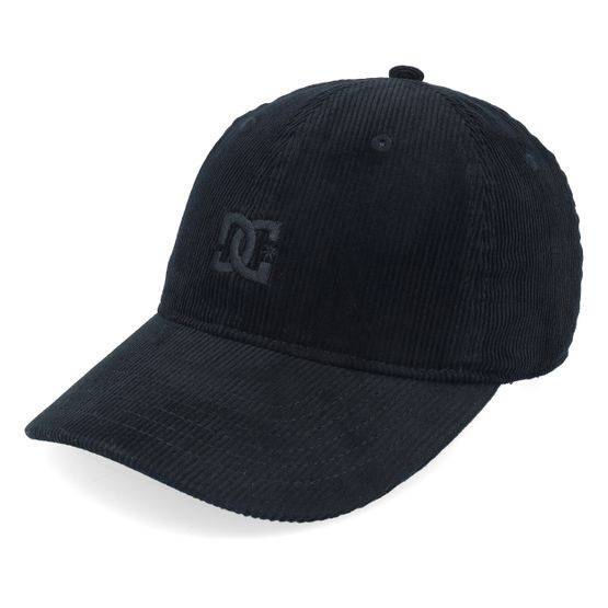 DC - Svart unconstructed Keps - Kids Star Strapback Black Dad Cap @ Hatstore
