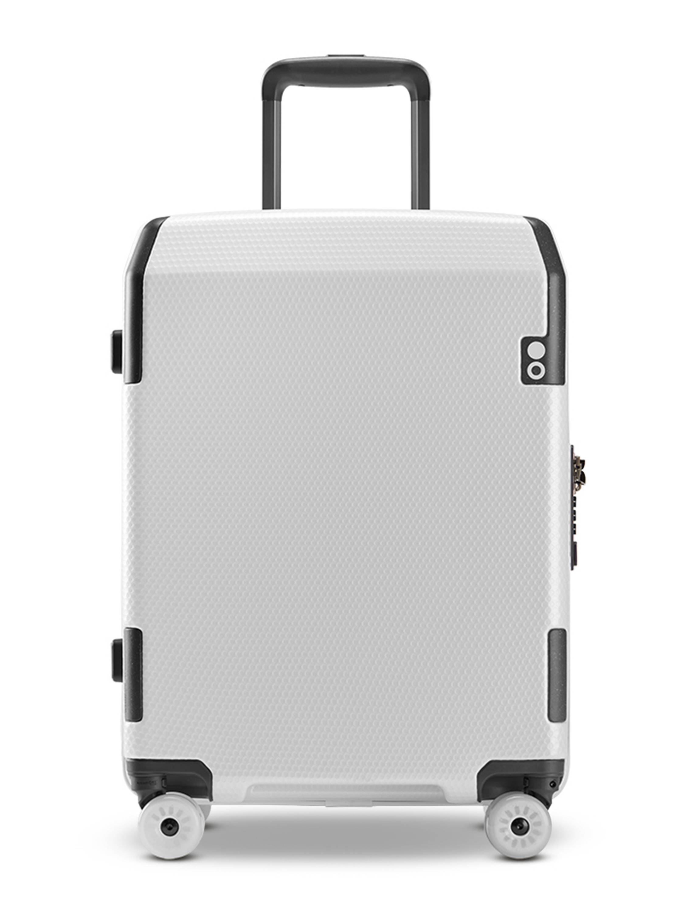 Echolac Logic Pro 4 hjul Kabinetrolley 55 cm med strækfold  Sølv