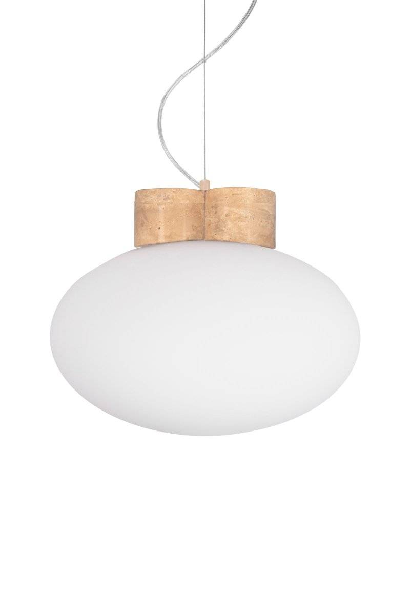 Globen Lighting - Mammut Ø30 - Taklampa - Travertin