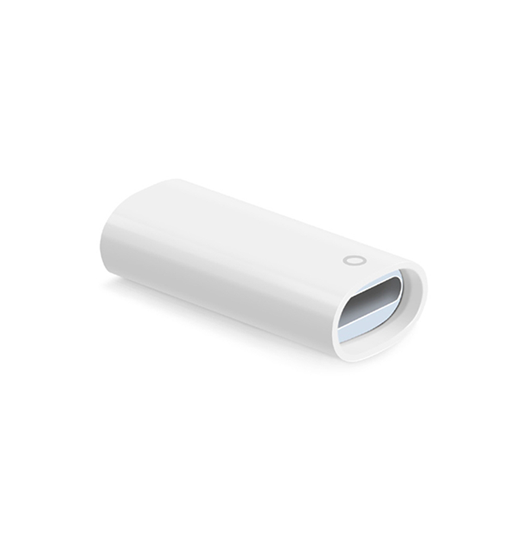 Apple Pencil 1 - Stylus Pen Adapter Oplader 2 x Lightning Hun - Hvid