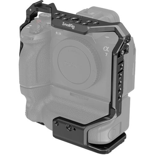 SmallRig 3594 Camera Cage till Sony Alpha 7S III/Alpha 7 IV/Alpha 7R IV/Alpha 1 with VG-C4EM Battery Grip