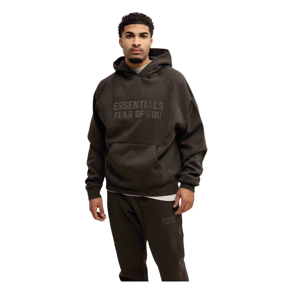 Fear Of God, Sweatshirts , Herre, Grøn, L, Bomuld, Essentials Træningssæt
