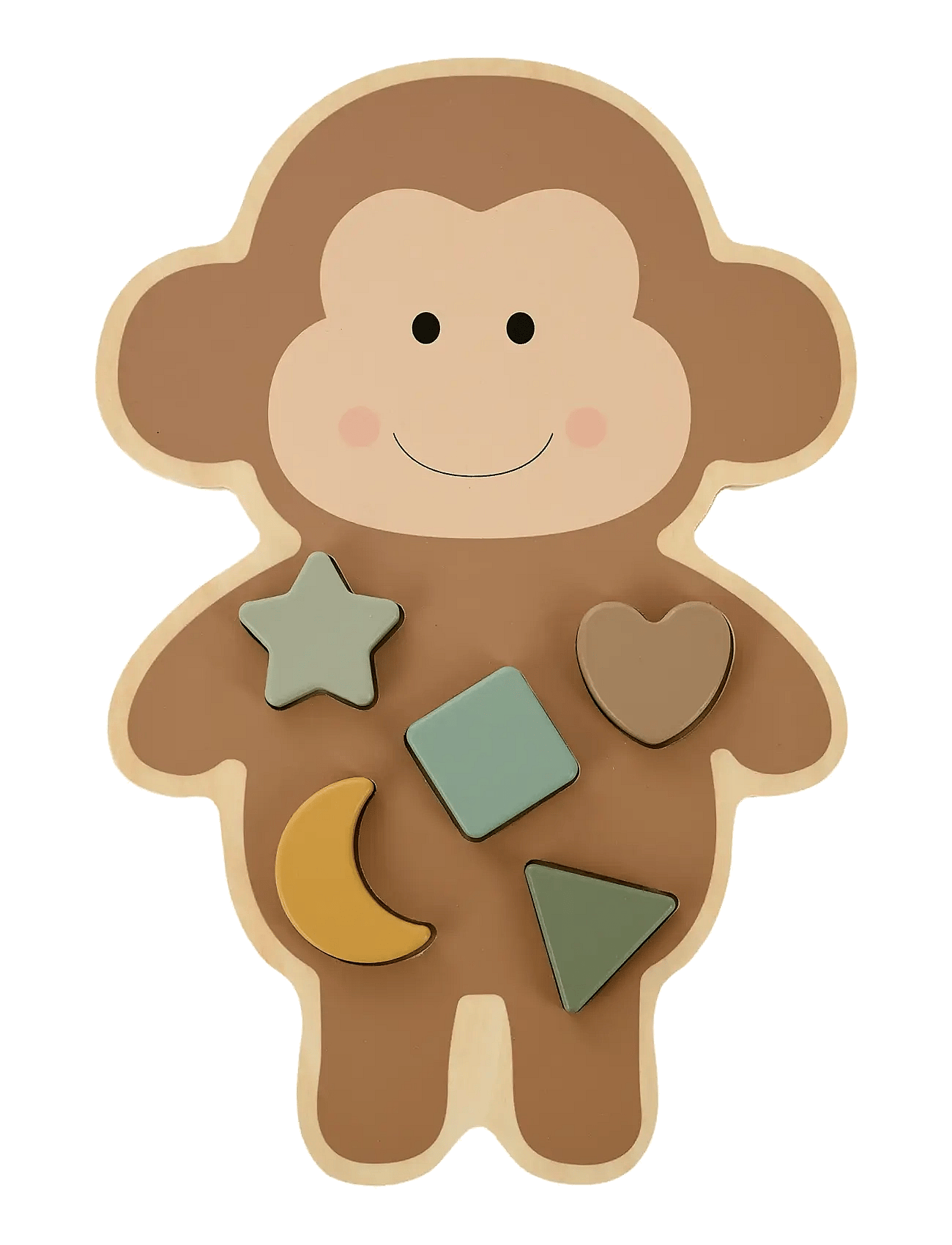 JABADABADO Monkey Puzzle | Brown | One Size