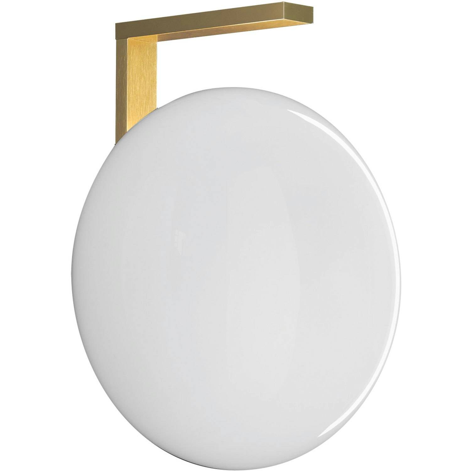 Oluce Alba 174 Væglampe 26x20 Cm - Væglamper Metal Messing - L0174 OS.