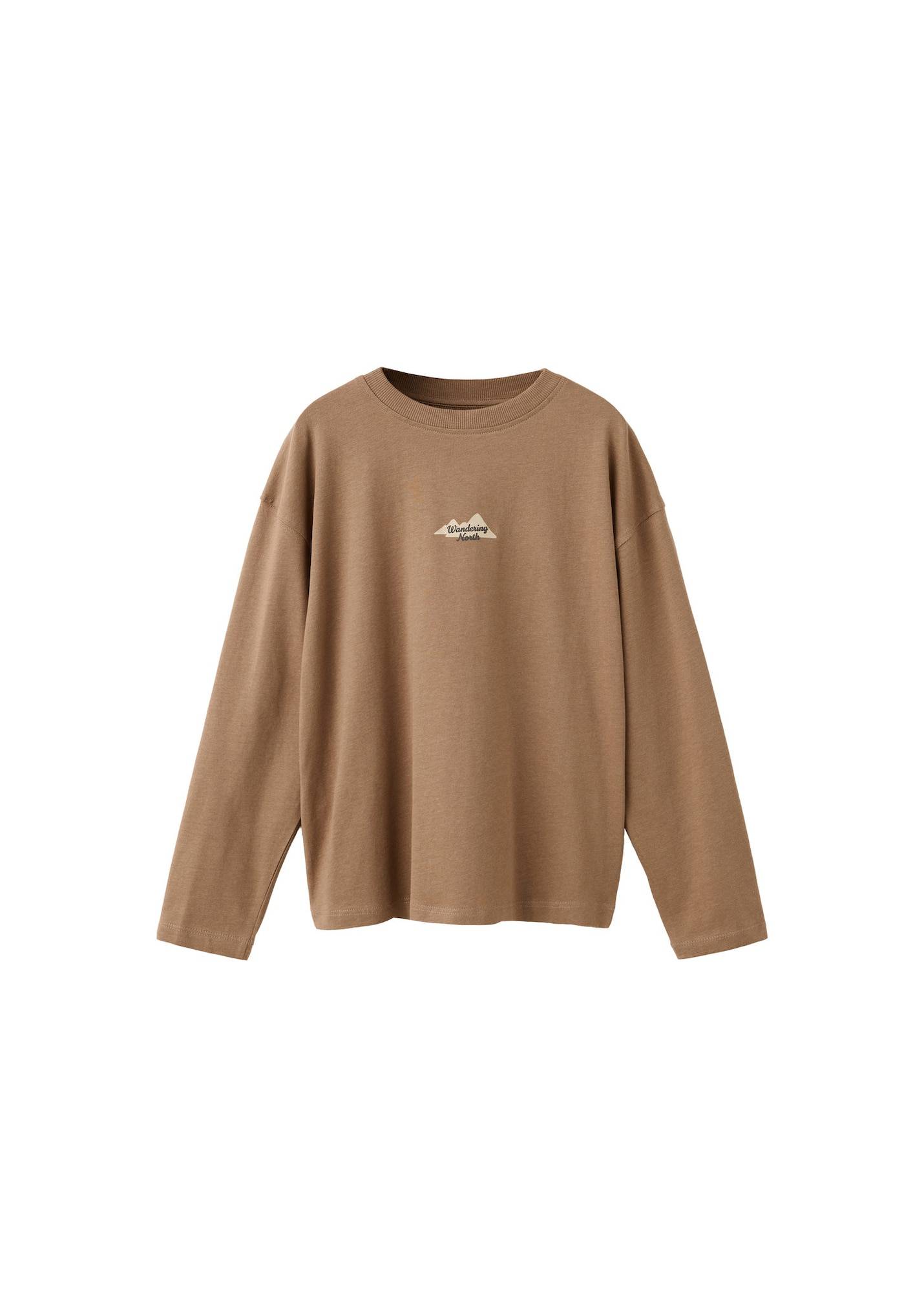 MANGO KIDS Shirts 'SNORTH'  lysebeige / karamel / cappuccino / sort