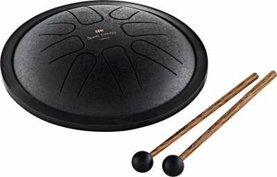 SSTD1BK Small Steel Tongue Drum  F Minor  Black