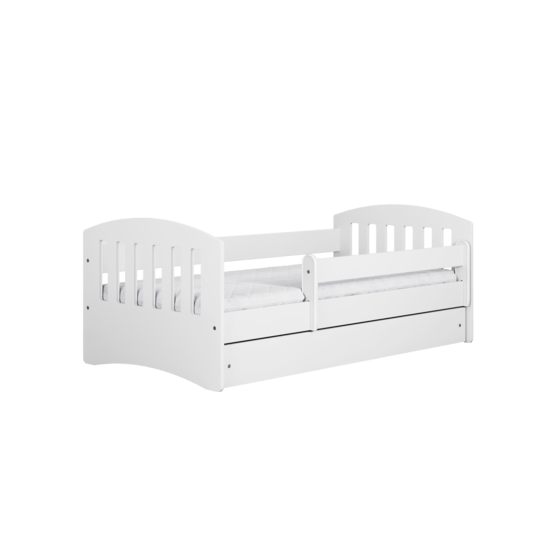 Kocot Kids Barnsäng - Classic 1 Vit - 180x80 Cm