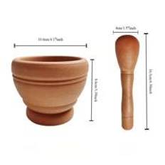 Resin Mortar Pestle Set Garlic Herb Spice Mixing Grinding Crusher Bowl Restaurant Kitchen Tools