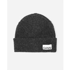 Light Structured Rib Knit Beanie - Phantom - OS