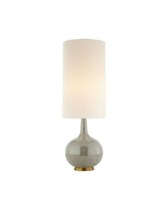 Visual Comfort Hunlen bordslampa grå - Grå (H64.1cm x B21.6cm)