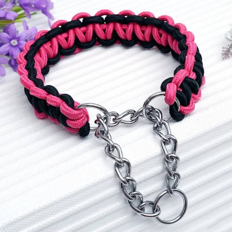 Durable Nylon Dog Collar for Medium to Large Dogs - 16 / 1.5cm width (1.5cm width)