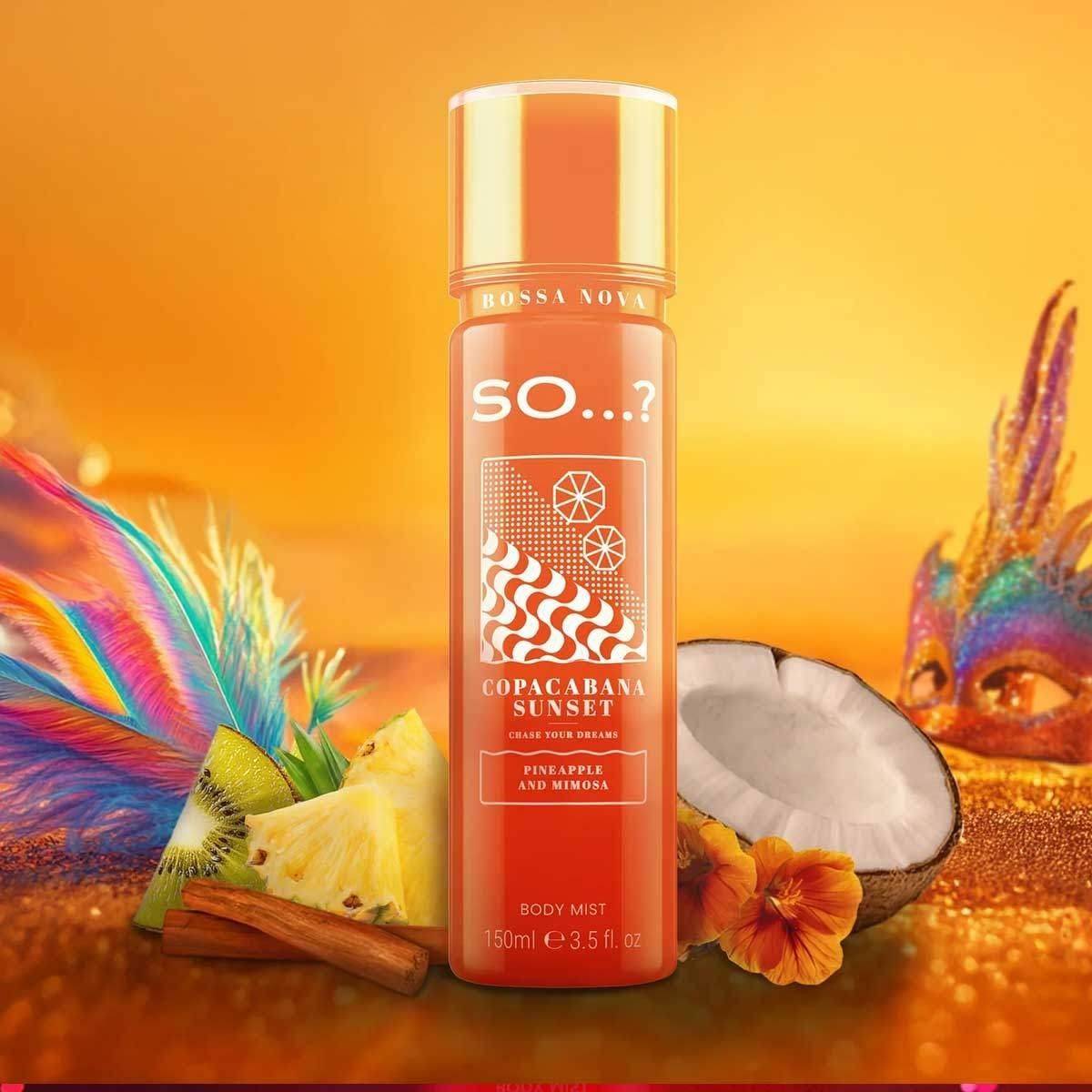 So...? Bossa Nova Copacabana Sunset 150 ml — Spray corpo