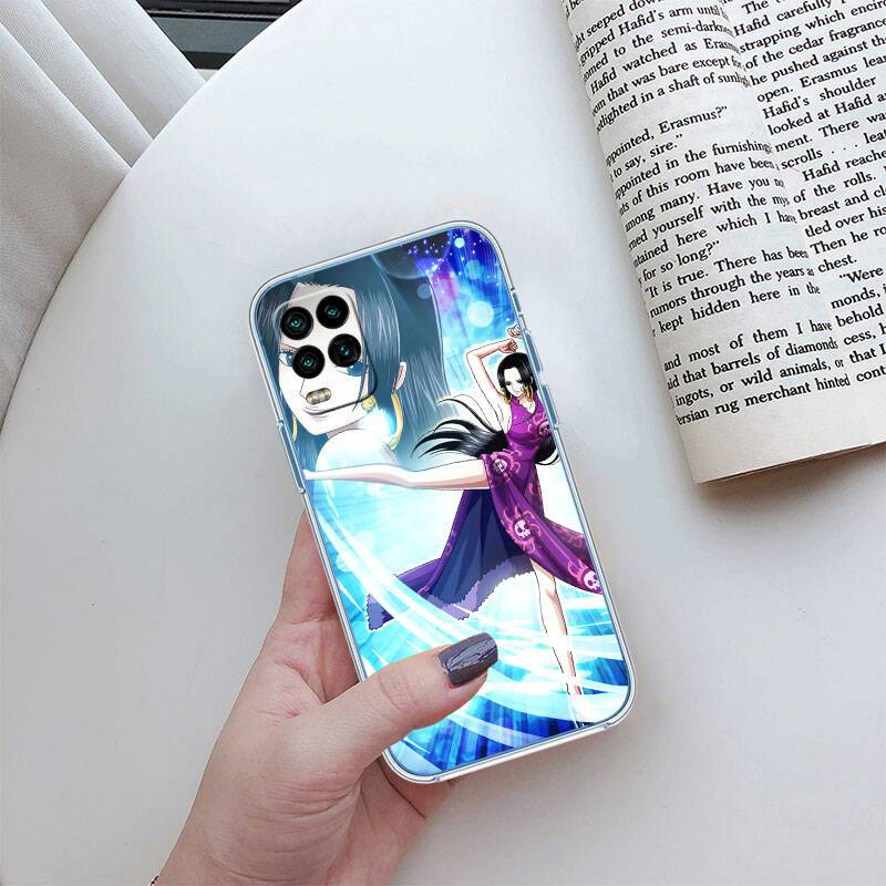 MH111 One Piece Boa Hancock Phone Case for Motorola Edge 20 30 S30 40 50 Fusion Lite Plus Pro Neo Ultra One Power Action Macro Hyper Vision Zoom Moto Edge 30 Neo hjort