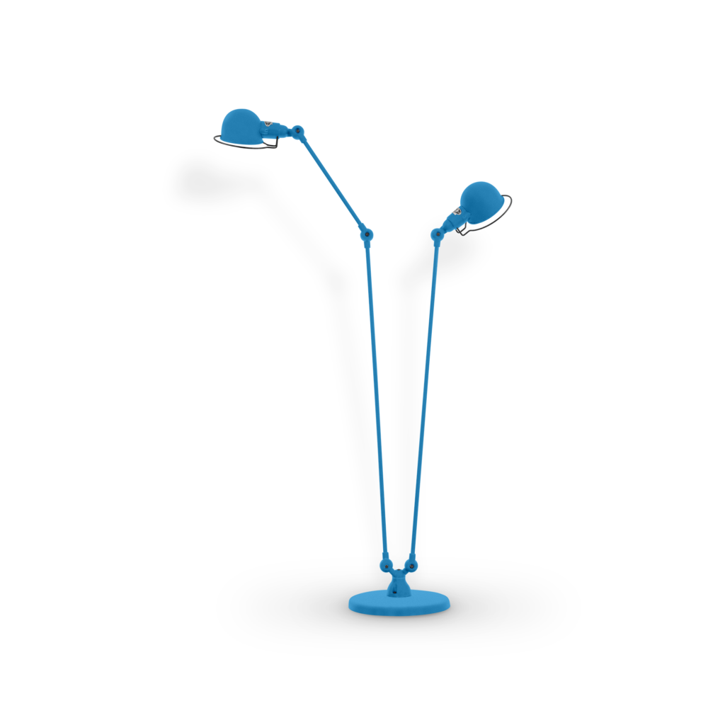 Signal SI8380 gulvlampe fra Jieldé - Light blue / Mat