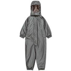 Konges Sløjd Flyverdragt - PU - Rain - Laurel Blue Check - Konges Sløjd - 4 år (104) - Flyverdragt