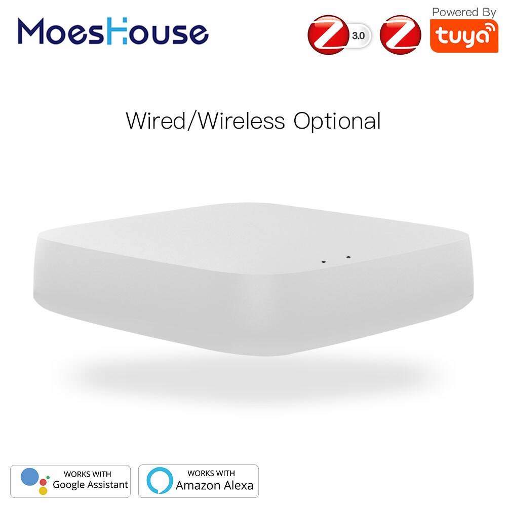 Tuya zigbee smart gateway hub smart home bridge smart life app trådlös fjärrkontroll fungerar med alexa google home