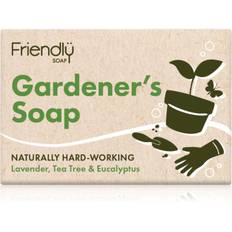Friendly Soap Gardener&#39;s Soap Naturlig sæbebar til ansigt, krop og hår 95 g - 95 g