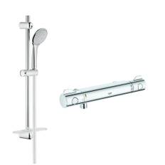 Grohe Grohtherm 800 Cosmopolitan brusesæt, Krom