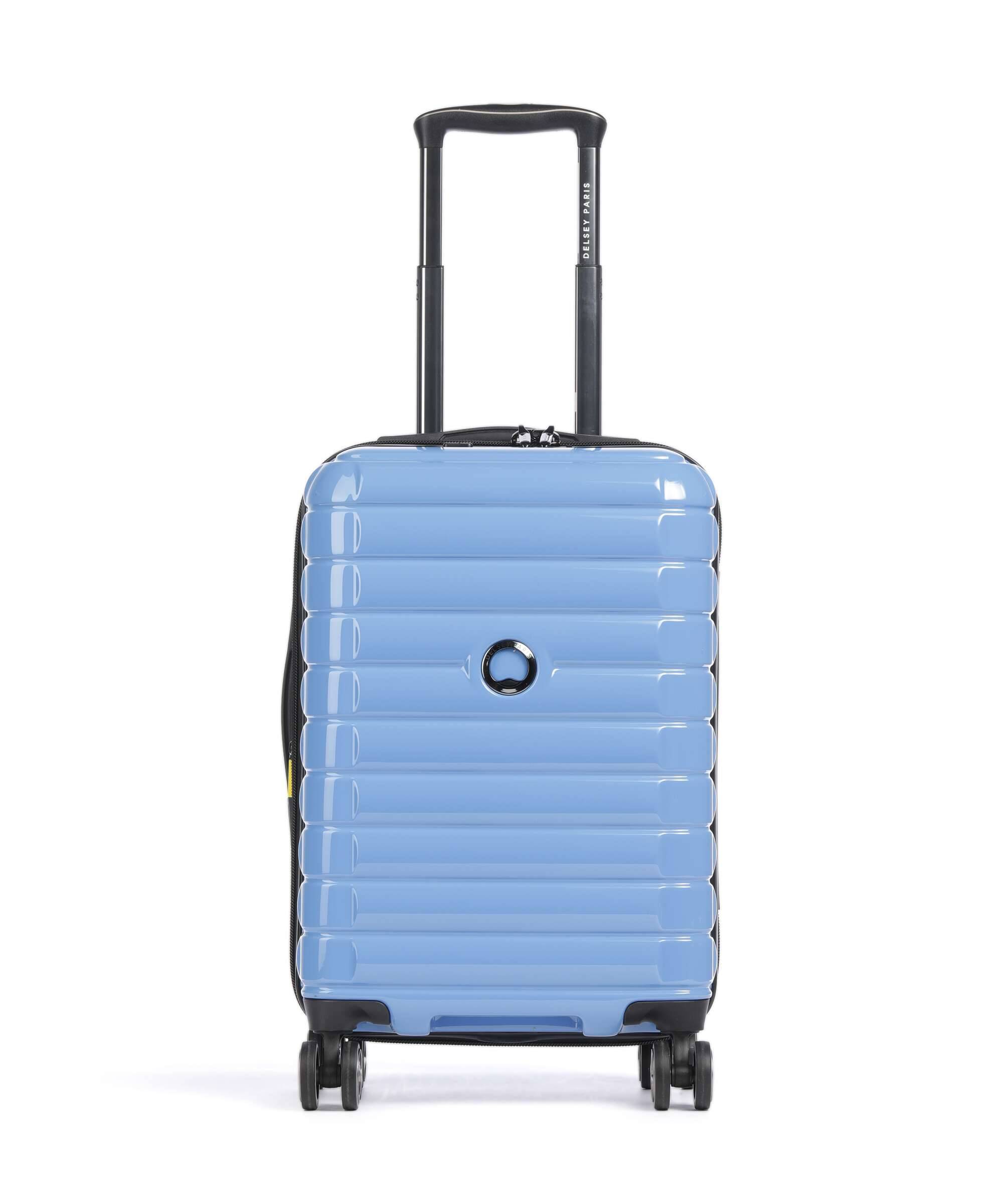 Delsey Paris Shadow 5.0 - Resväska med 4 hjul | blå | 35x55x23 cm