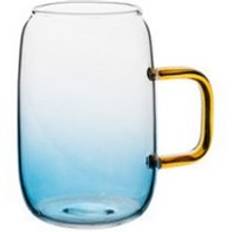 Gradient färg marmor kallvatten glasflaska högtemperaturbeständig glasburk kanna vattenkokare ti99 - Kopp