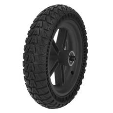Electric Scooter Rear Wheel 9 Inches Scooter Solid Tire Wheel Hub Set for Xiaomi M365 1s Lite