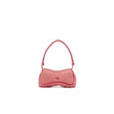 Diesel - Pochette en cuir poilu coloré - Sacs pochette - Femme - Rose