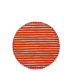 Marimekko Home PICCOLO ROUND SEAT PAD - Utemiljö - RED, WHITE / red