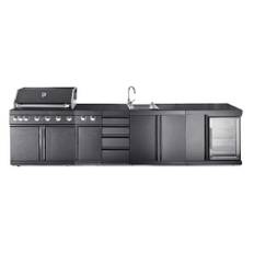 Myoutdoorkitchen Utekök Fristående Oregon - Svart