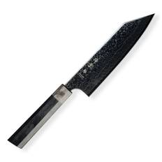 Santokukniv PETTY KANETSUGU ZUIUN KIWAMI 18 cm, sort, Dellinger