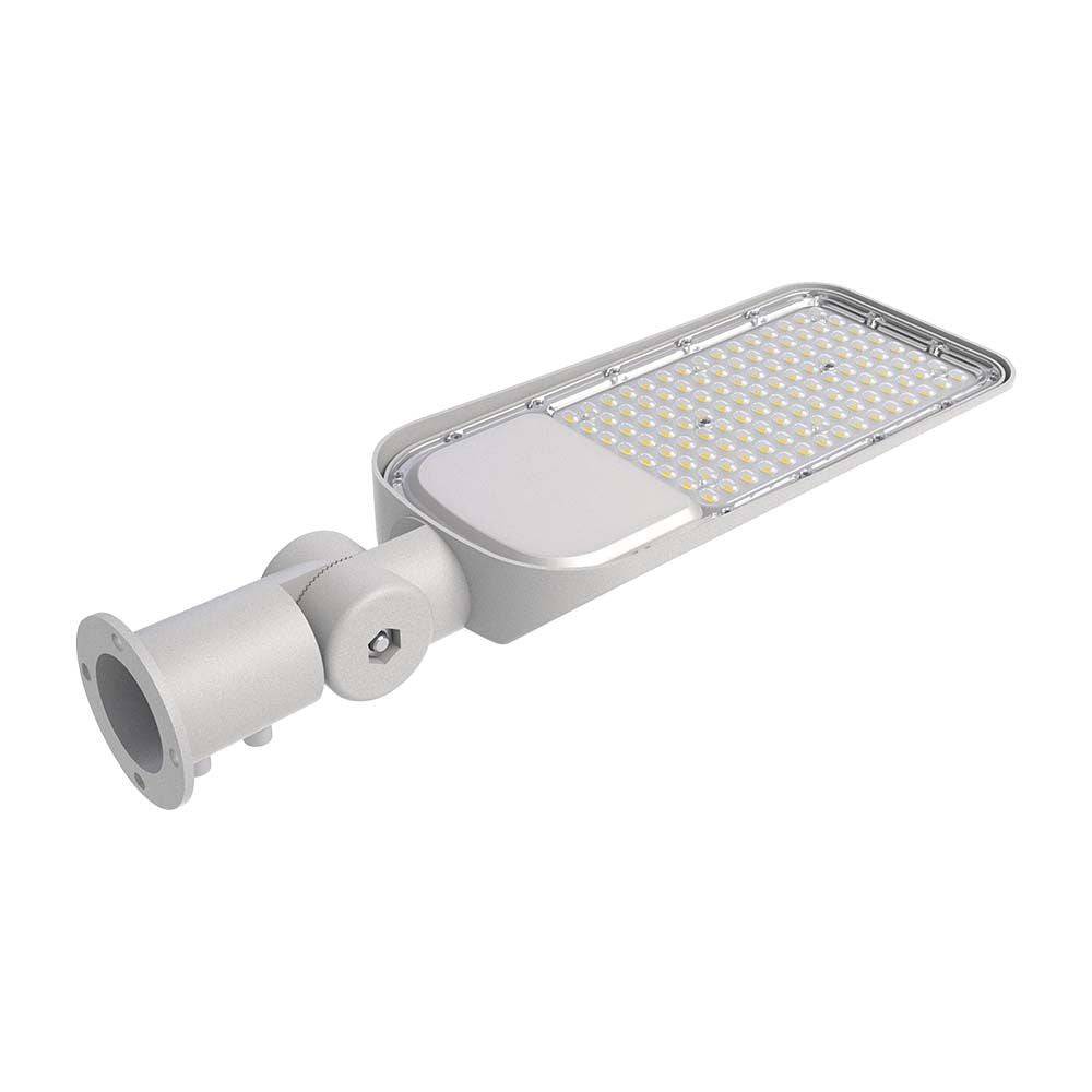 100W LED Gadenlygte med Samsung Chip, Adaptor og 5 års garanti