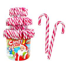 Candy Canes Rød/Hvid Storpak - 100-pak