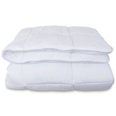 Dobbeltdyne 200x220cm - Allergivenlig 2 lags termodyne - Fugt absorberende vinterdyne med hulfibre