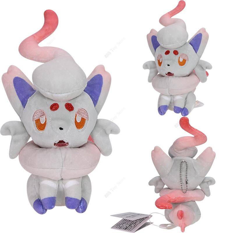 Nyinkommen Pokemon Hisuian Zorua Gosedjur Anime Gastly Gengar Gyarados Cinderace Lucario Groudon Fylld Plysch Barnleksaker