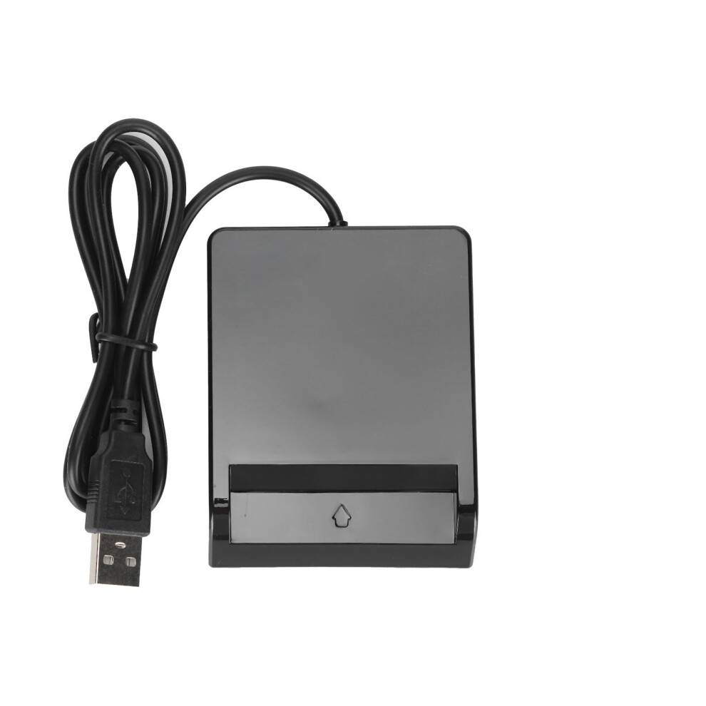 Smartkortlæser ID, kompatibel med ISO-certificeringer, digital signatur, USB-strømforsyning til SIM-kort, CAC-skattekort, plug and play, nem brug