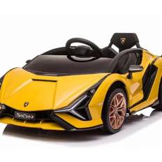 Lamborghini Sian m. Gummihjul 12V El bil til børn 002354