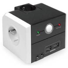 BACHMANN POWER CUBE 3X230V + 2XUSB CHARGER