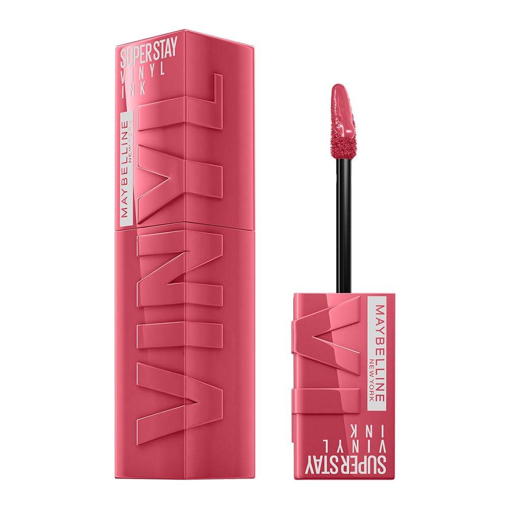 MAYBELLINE Läppstift SuperStay Vinyl Ink 66 Rosa Nyans Långvarig Läppfärg