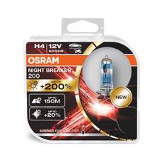 H4 OSRAM NIGHT BREAKER 200 Halogen 12V