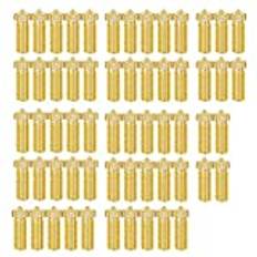 3D Printer Parts Extruder Nozzle Brass Copper Hotend Volcano Nozzles 60PCS 0.2/0.3/0.4/0.6/0.8/1.0mm for Creality CR-6 SE 3D Printer 1.75mm Filament JIANNI