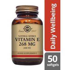 Solgar Natural Source Vitamin E 268mg, 400iu, 50 VSoftGels