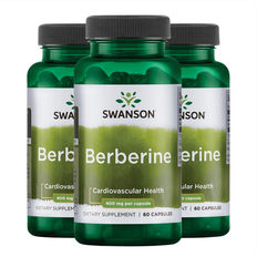 Swanson Berberine Ekonomipack 400mg 3x60k