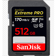 SANDISK SD-XC Extreme Pro 512GB / 170 MB/s