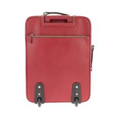 Prada Vintage, Vintage , unisex, Rød, ONE SIZE, Læder, Pre-owned Læder Weekendtaske