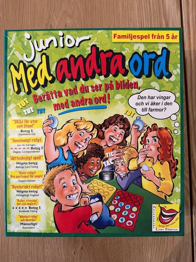 Junior Med Andra Ord Sällskapsspel