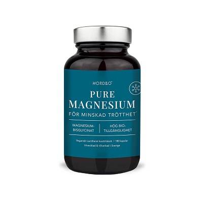 Pure Magnesium 180 kap Nordbo "Mängdrabatt"