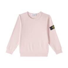 Stone Island Junior Compass cotton-blend jersey sweatshirt - pink - Y 14